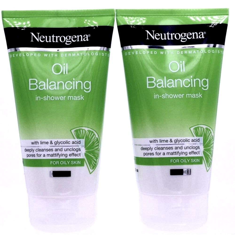 Bundle of 2 Neutrogena Oil Balancing In-Shower Mask
